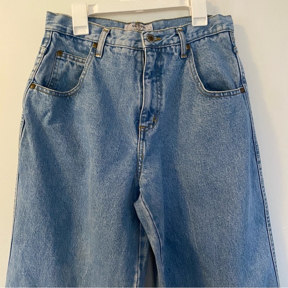 GUESS Originals Light Indigo Cotton Boyfriend Jeans High Waisted Size 20/30 - Picture 5 of 16